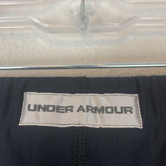 Under Armour Pants Womens Small Pull-on Black Stretch Baselayer - Picture 5 of 10